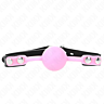 Mordaze KINK COLLAR & GAG Boule Silicone 4 cm