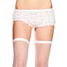 Tanga Leg Avenue Lace Ruffle | Élégance en dentelle.