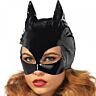 Masque Catwoman Leg Avenue en vinyle noir