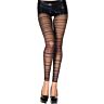 Leggings Music Legs avec rayures verticales semi-transparentes