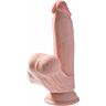Dildo King Cock Plus 15.2 cm avec testicules réalistes