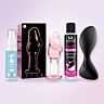 Coffret anal premium avec plug Satisfyer connecté et plug en verre