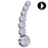 Masseur en cristal ICICLES N. 66 avec axe de perles