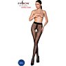 Bas PASSION WOMAN GARTER & STOCK avec ouverture entre les cuisses