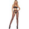 Medias PASSION WOMAN TIOPEN 028 avec zone crotchless