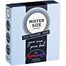 Pack de préservatifs Mister Size 60, 64 et 69 - Confort optimal