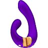 Vibrateur Shunga MIYO Purple - Double stimulation clitoridienne et vaginale