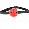 Bâillon KINK Simplicity Rouge 4.5 cm en silicone
