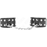 Menottes KINK - Muñequeras con doble línea de tachuelas