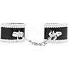 Menottes KINK ajustables en métal avec dentelle décorative
