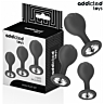 Plugs Anaux ADDICTED TOYS Set de 3 pour Stimulation Intense