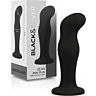 Plug anal BLACK&SILVER SEAN en silicone