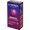 Préservatifs Control Sensual Dots & Lines 12 unités - Stimulation accrue
