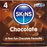 Préservatifs SKINS Pack 4 Chocolat - Protection et plaisir