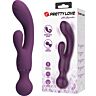 Vibrateur Rabbit Pretty Love All Rounder avec stimulation clitoridienne et point G