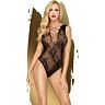 Body PENTHOUSE TEDDY RUNWAY QUEEN en maille fine