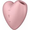 Suceur Satisfyer Cutie Heart avec vibrations