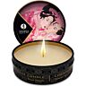 Bougie de Massage Shunga Mini Caress avec parfum de roses