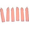 Bougies Diablo Picante - Set de 6 en forme de pénis