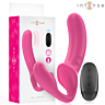 Vibrateur Double INTENSE AMY 20 cm avec télécommande