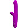 Vibrateur multifonction Pretty Love Angelique avec stimulateur clitoridien