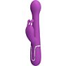 Vibrateur Rabbit Pretty Love Dejon multifonction 3 en 1
