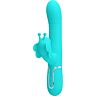 Vibromasseur Pretty Love Rabbit 4 en 1 pour double stimulation