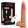 Vibrateur Cyber Silicock Master Huck 20.9 cm à contrôle à distance