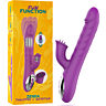Vibrateur Rabbit FUN FUNCTION ZENDA avec double stimulation