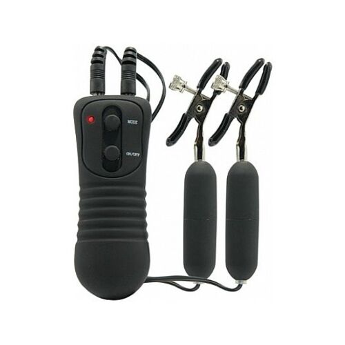 Stimulateur FETISH FANTASY SERIES - Pinces à tétons vibrantes