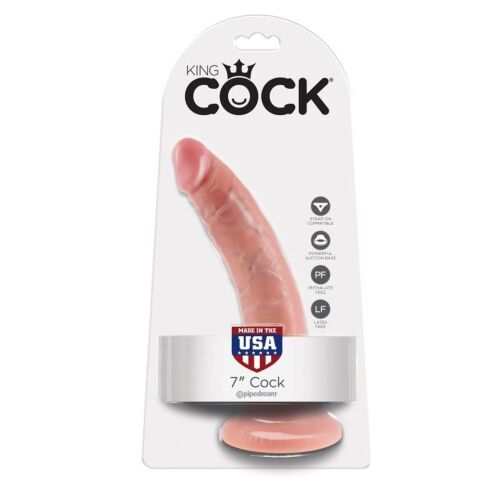 Dildo KING COCK 17.8cm | Sensation réaliste