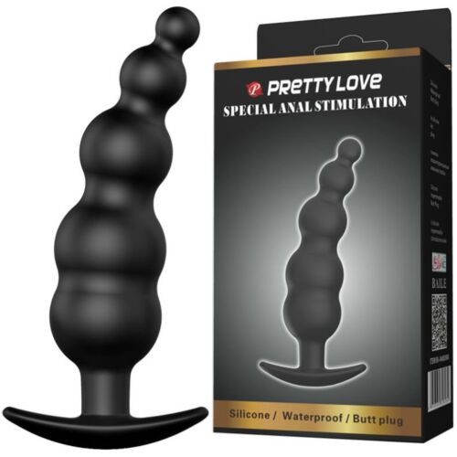 Plug Anal Pretty Love Special 11.8 cm avec contrôle facile