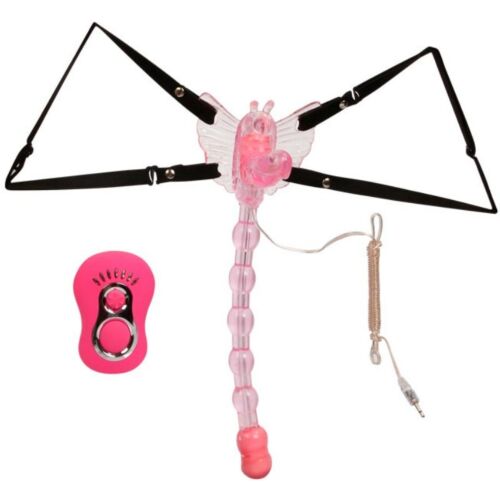 Vibromasseur Baile Butterfly Strap On avec télécommande