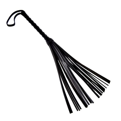Fouet Bound Leather Flogger 54.5 cm et 24 lanières