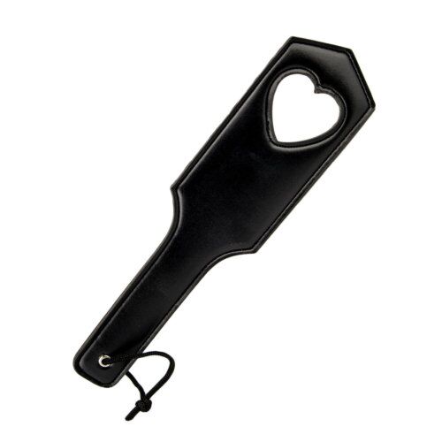 Fouet Bound to Please Love Slapper Paddle avec design en cœur