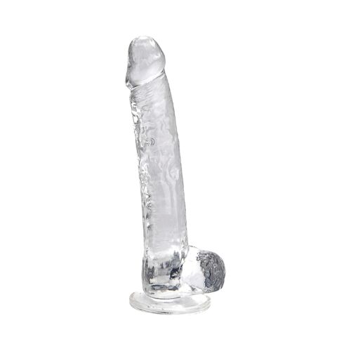 Dildo Loving Joy 11 Inch avec boules et ventouse