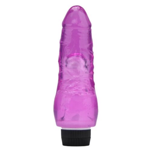 Dildo Loving Joy 7 pouces avec design réaliste Violet