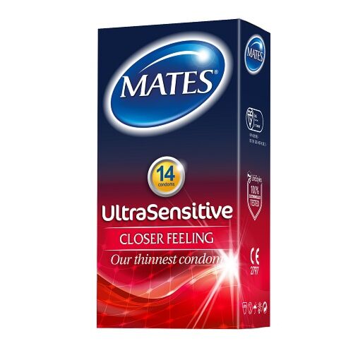 Préservatif Mates Ultra Sensitive 14 Pack