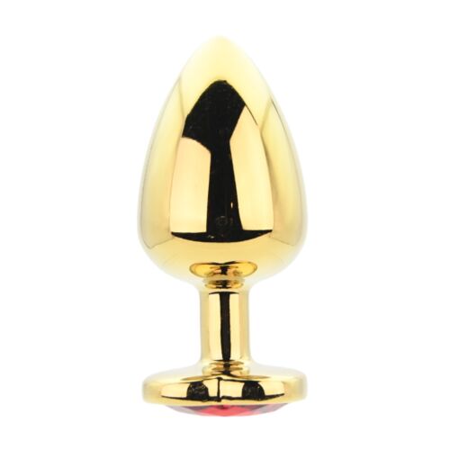 Plug anal Toosh Coeur avec pierre précieuse Rojo