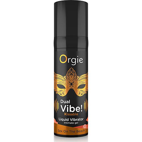 Gel Stimulant Orgie Dual Vibe Saveur Sex on the Beach