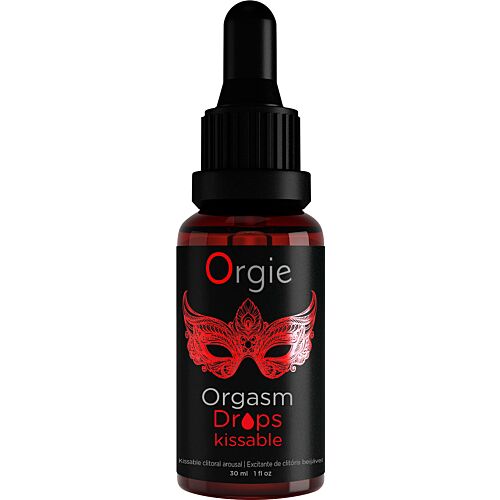 Gel intime Orgie Orgasm Drops Kissable – 30 ml de plaisir clitoridien