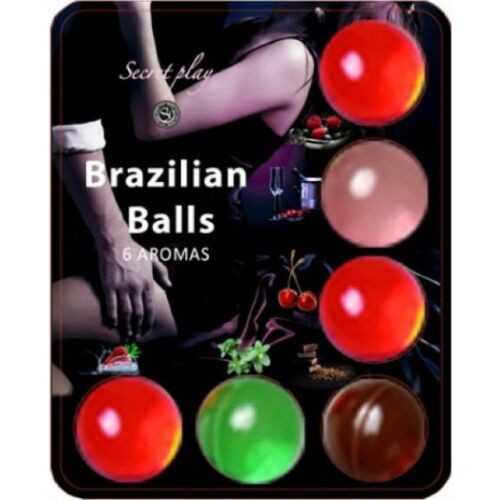 Bolas Brazilian Balls SECRETPLAY - Lubrifiant fruité