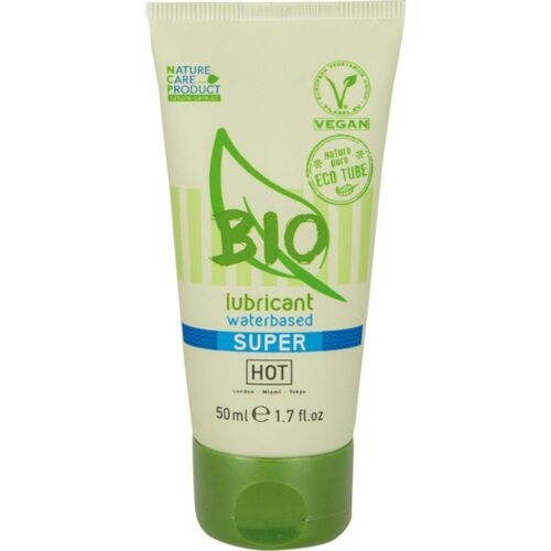 Lubrifiant BIO HOT Superglide 50ml - Hydratation et confort.