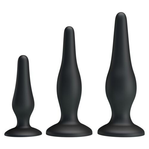 Set de 3 Plugs Anaux PARTY UP Jerry pour Entraînement Progressif