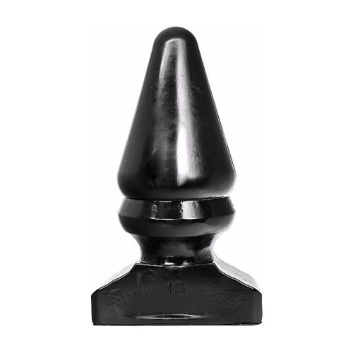 Plug Anal ALL BLACK 28,5 CM | Conique et flexible
