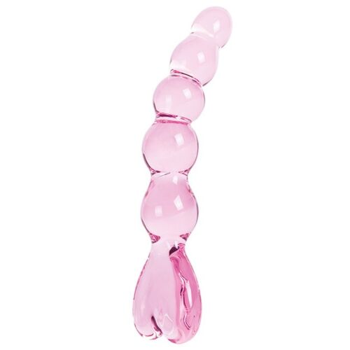 Dildo S Pleasures Crystal APHRODITE avec design à mode de comptes