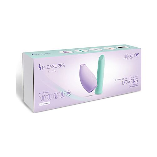 Kit de Jouets S Pleasures Kits Lovers Kit avec Stimulation Clitoridienne