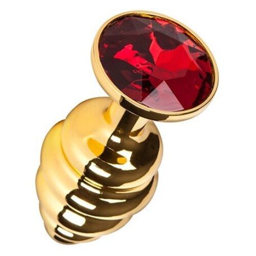 Plug Anal S Pleasures Metal BEE avec détail en diamant