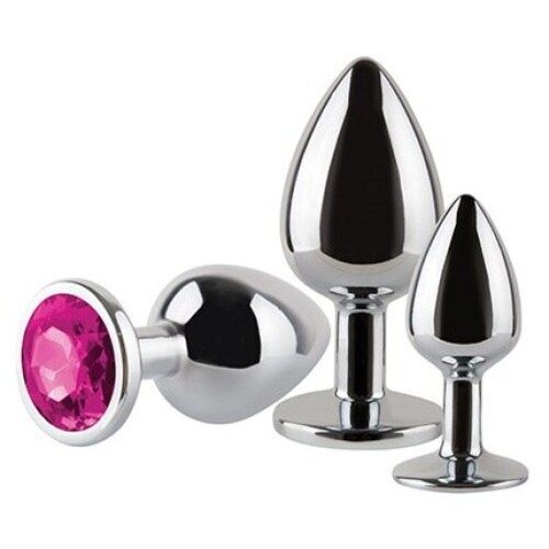 Plugs Anaux S Pleasures Metal MAX | Pack de 3 tailles