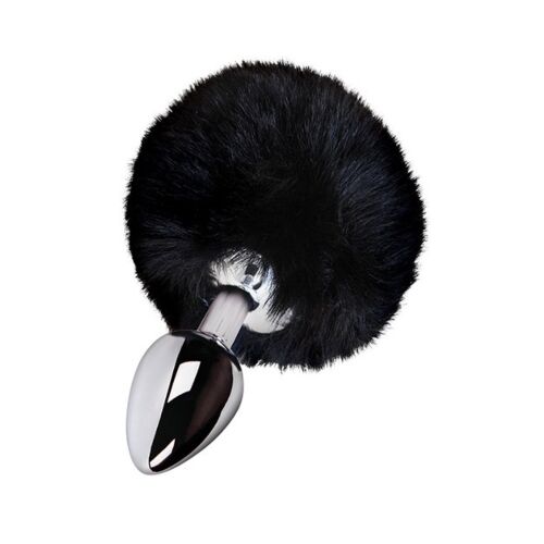 Plug S Pleasures Metal LUA avec queue de lapin